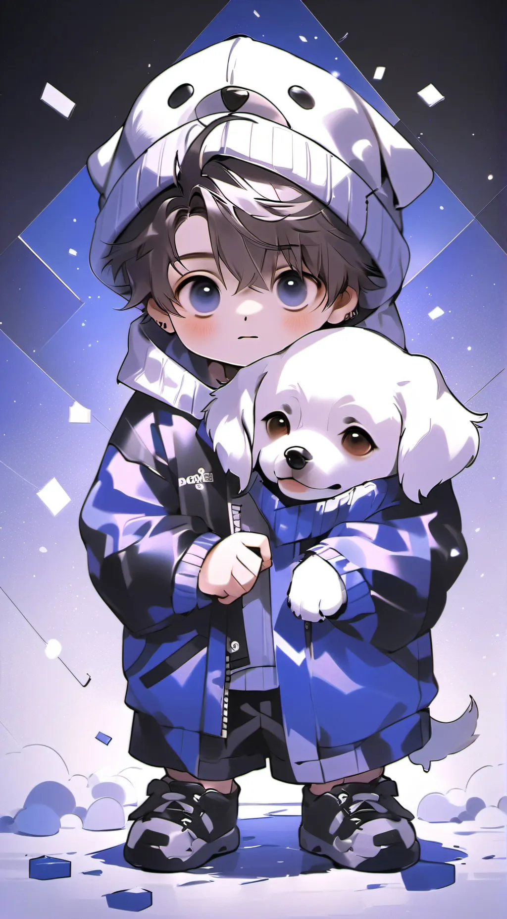 ai character: dogo background