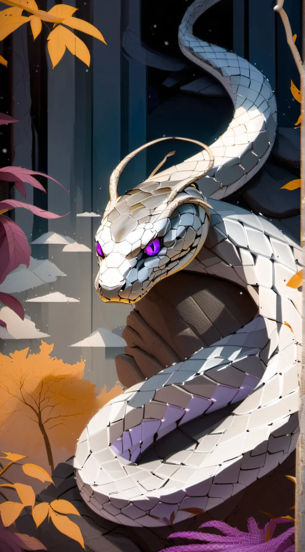 ai character: Silva background