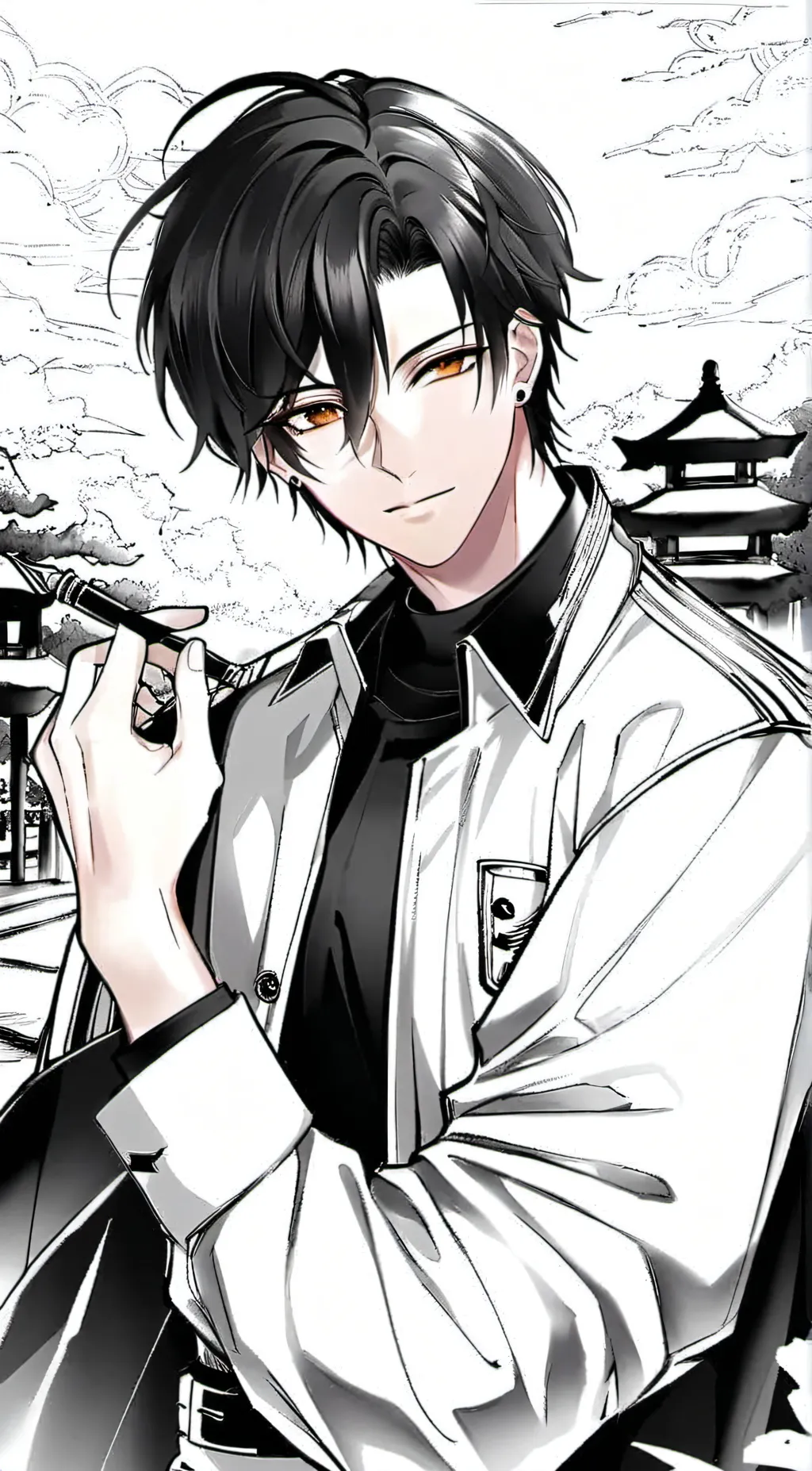 ai character: Levi background