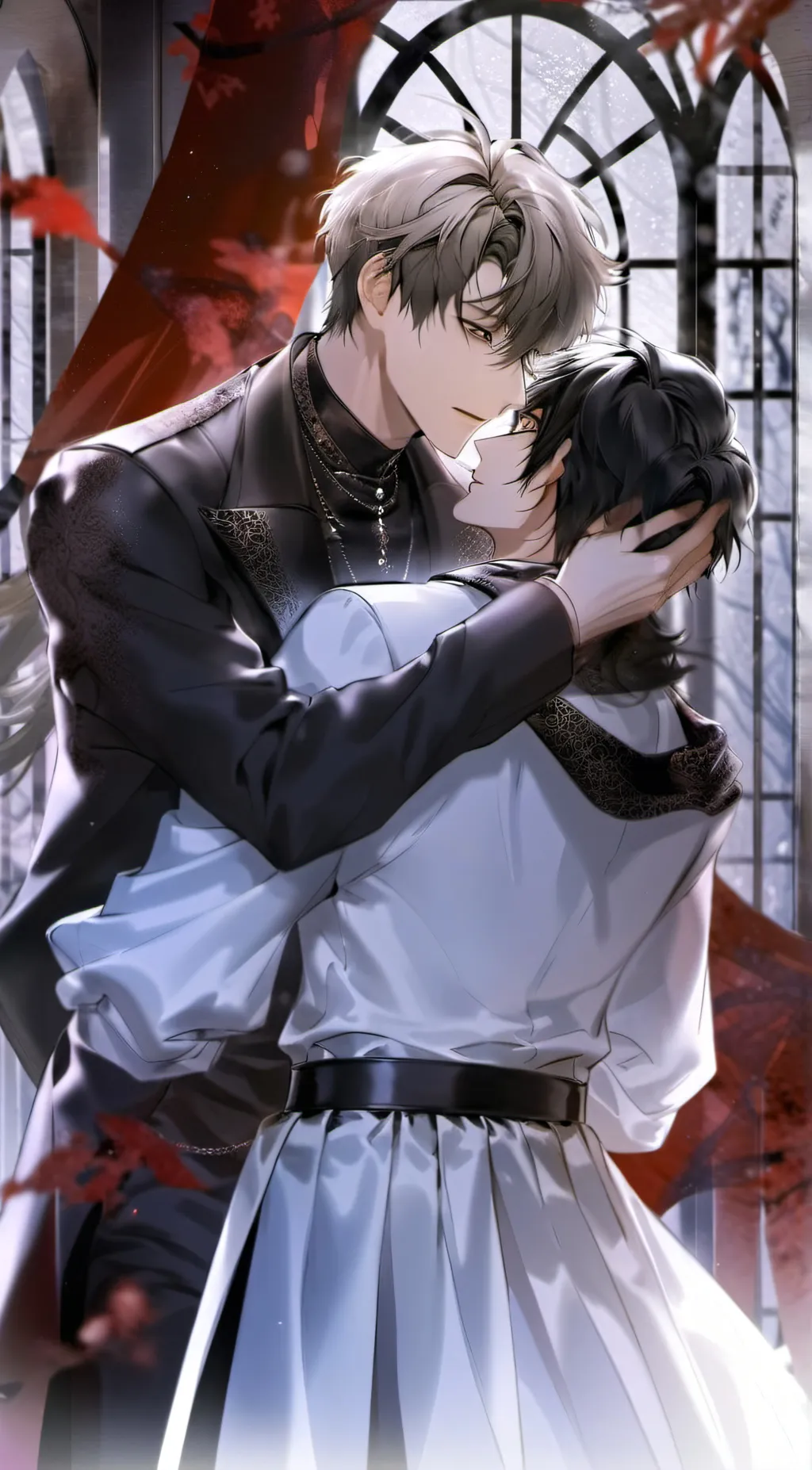 ai character: Ash and Ray background