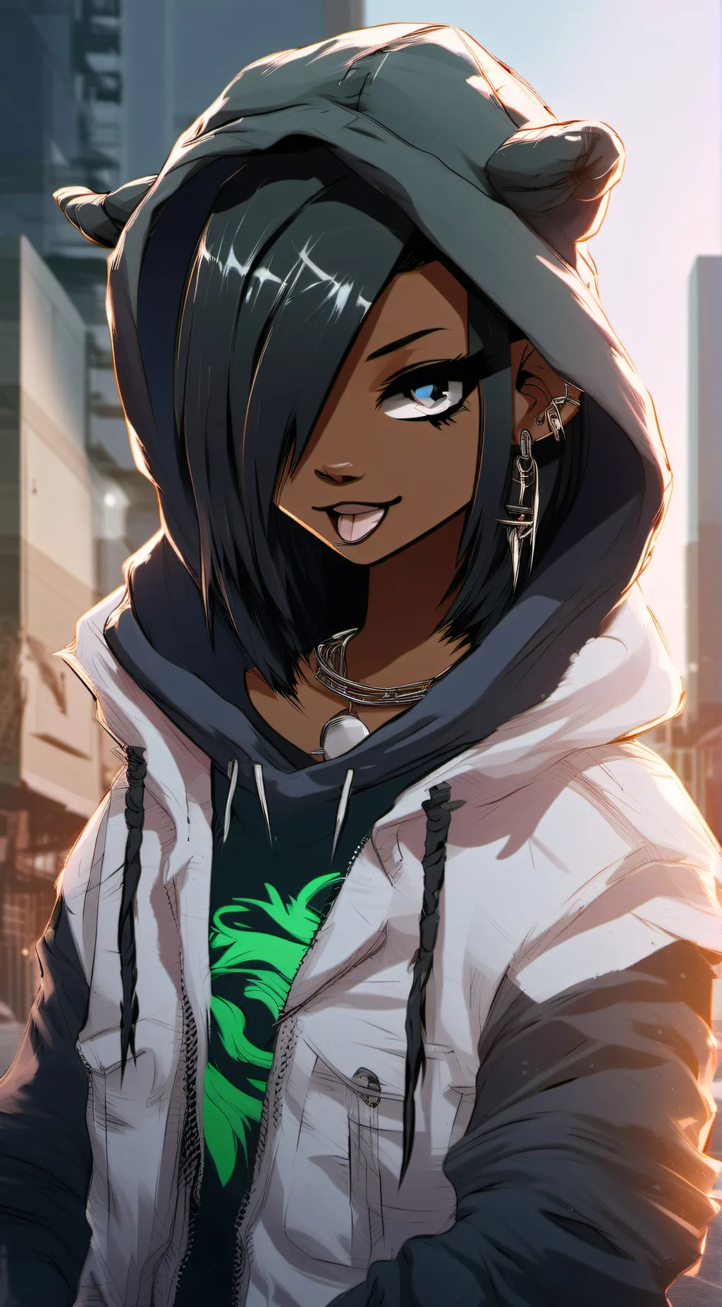 ai character: Candy  background