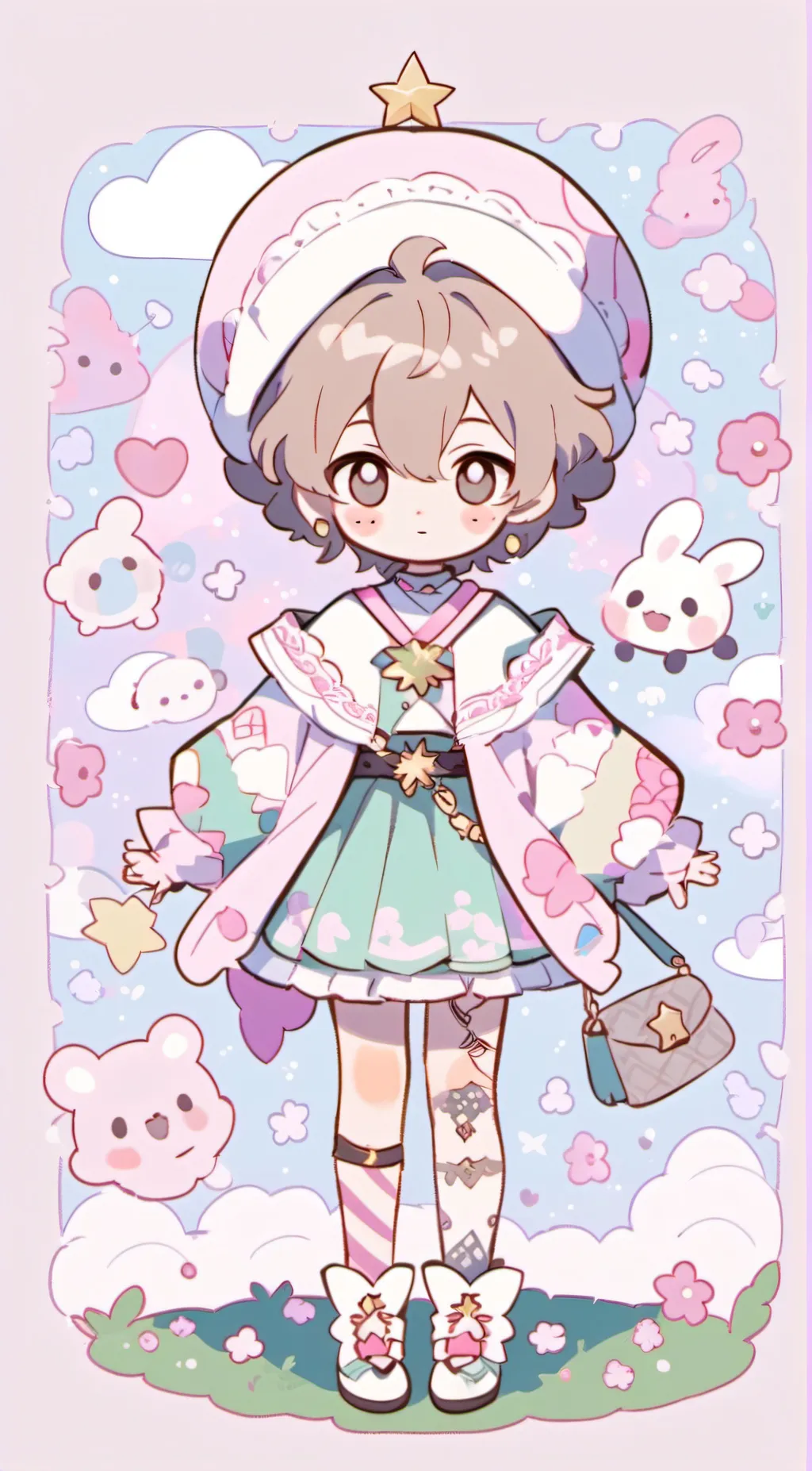 ai character: skz background