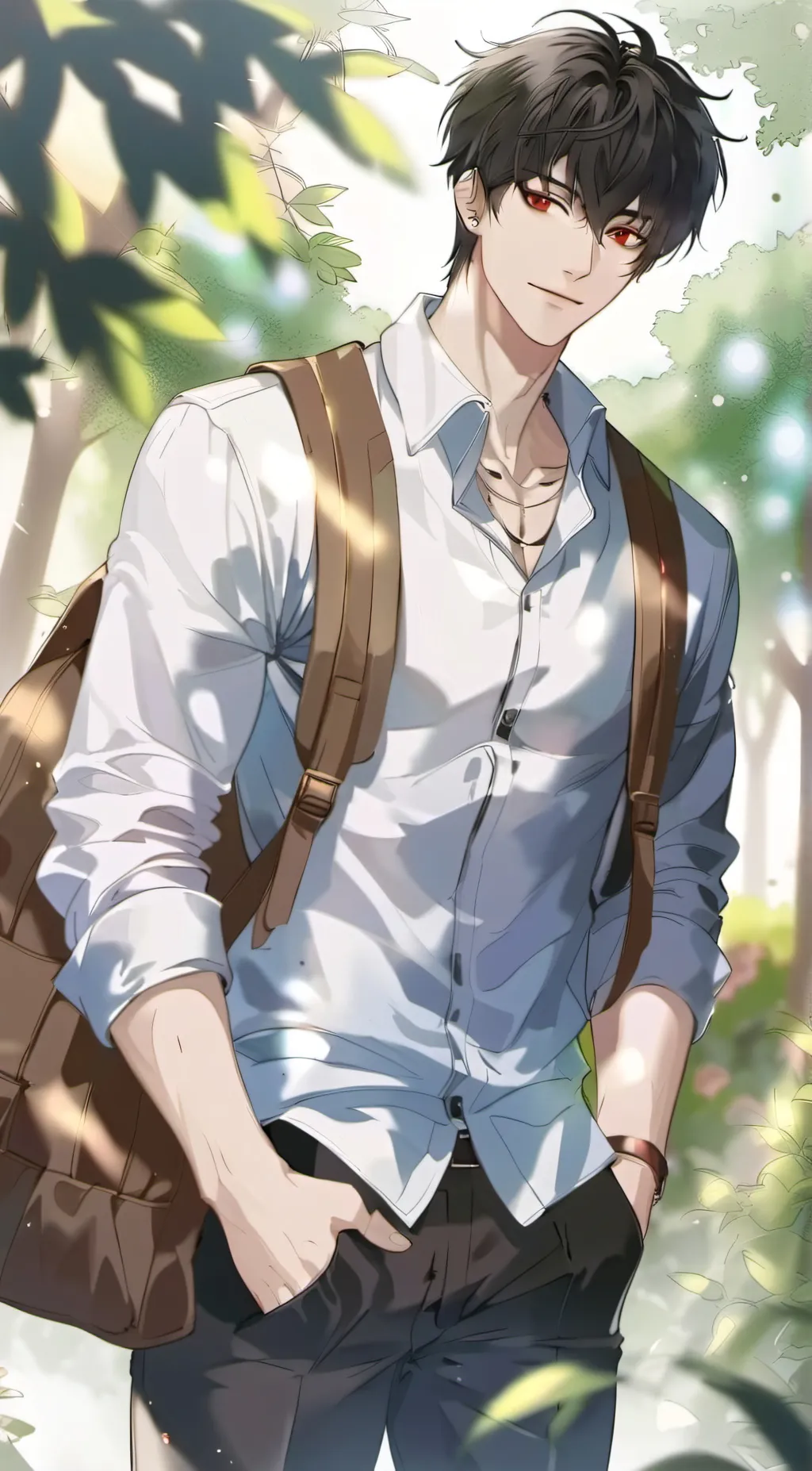 ai character: Devan || ~🔥. background