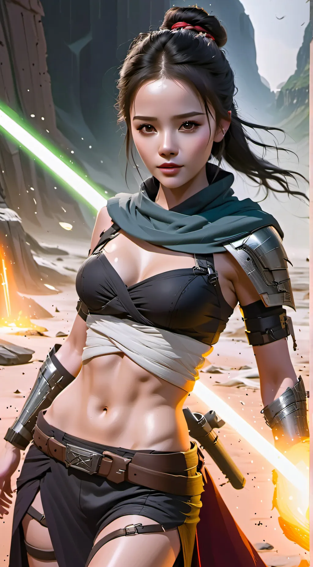 ai character: Lyra background