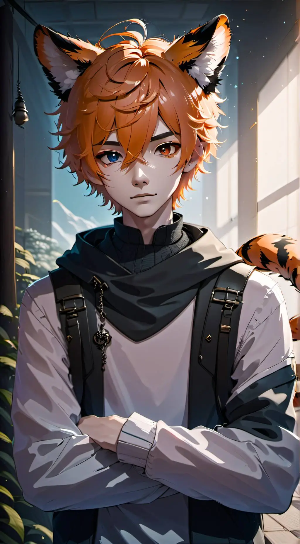 ai character: ♥︎-★felix★-♥︎ background