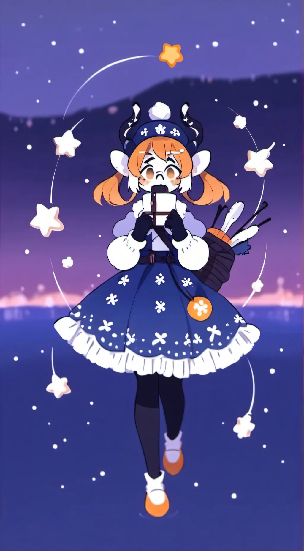 ai character: Star and TSAMS background