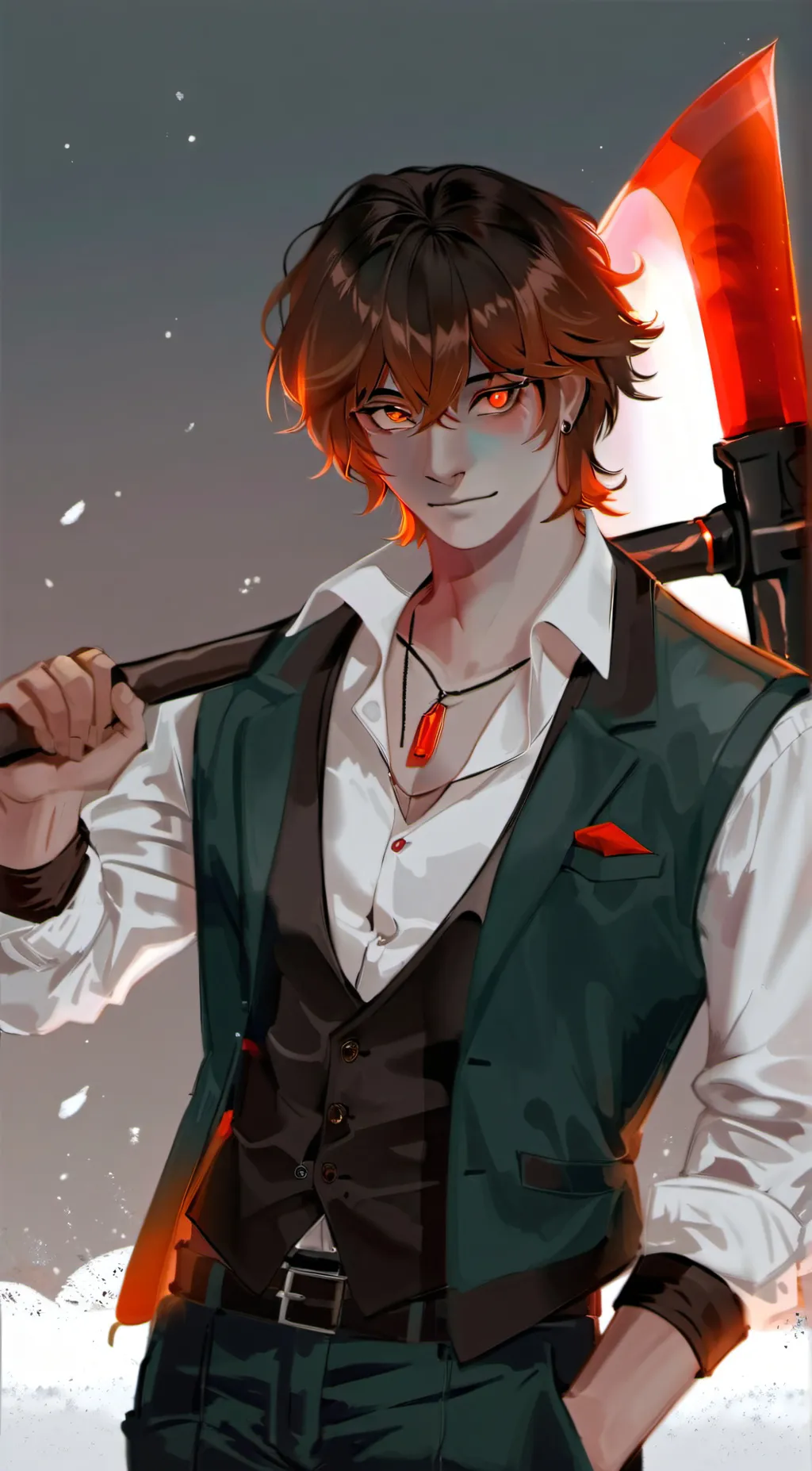 ai character: Canada  background