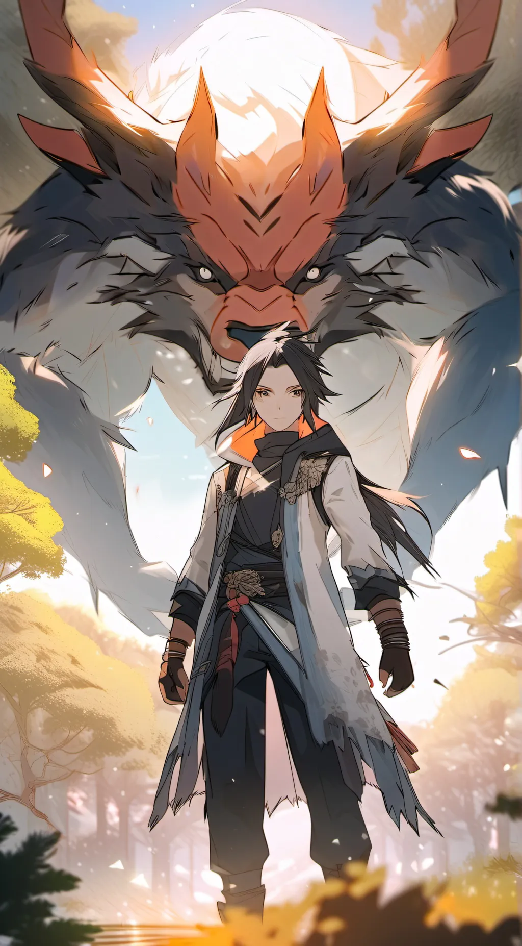 ai character: Naruto background