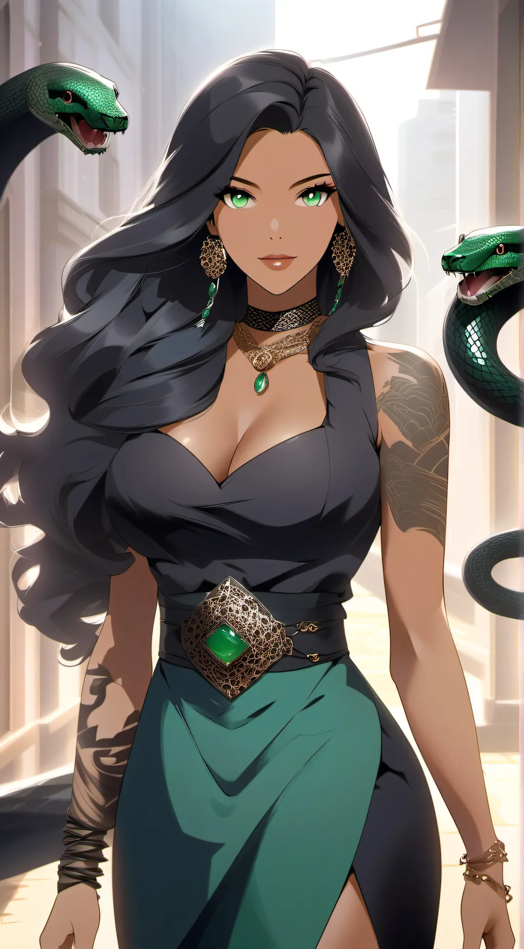 ai character: Lady Kiran background