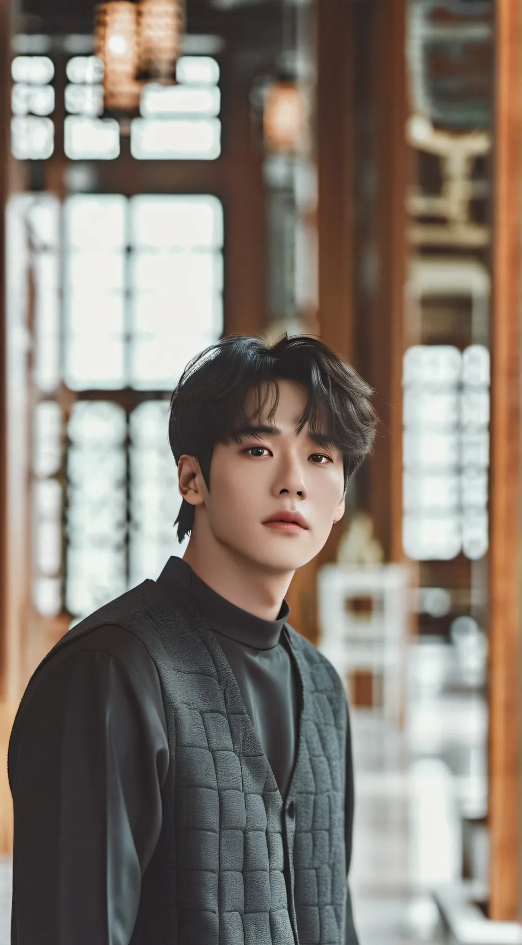 ai character: Jeong Yunho  background