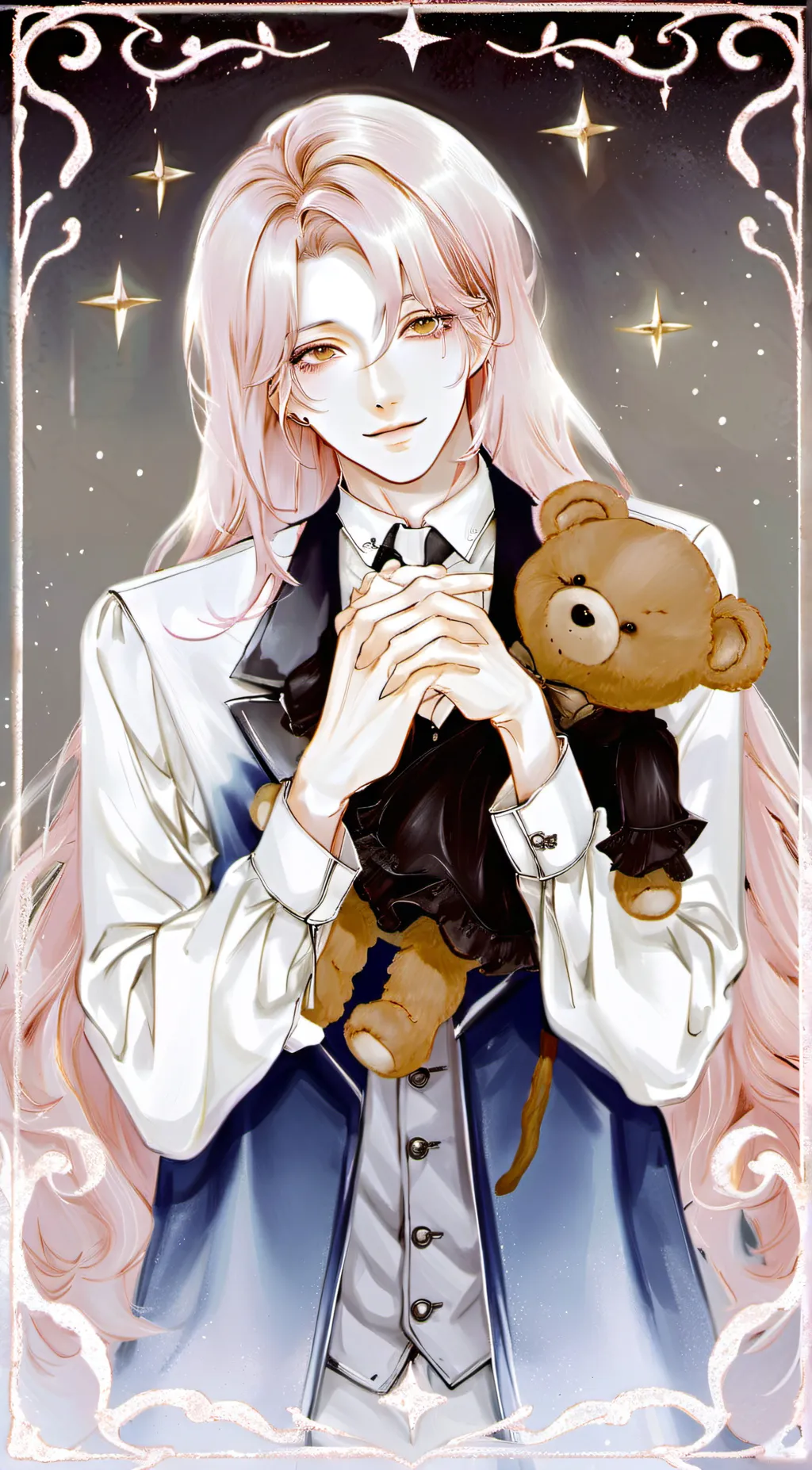 ai character: Lotus background