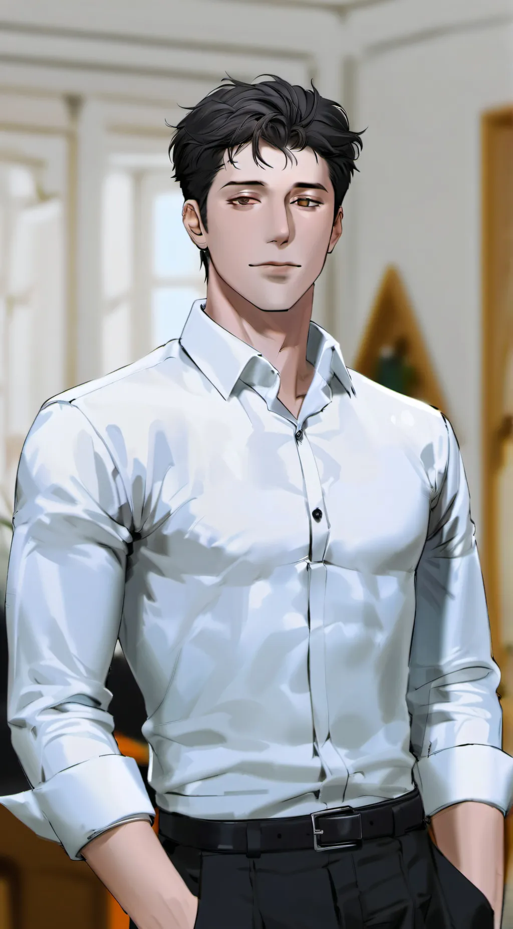 ai character: Vergil Reid  background