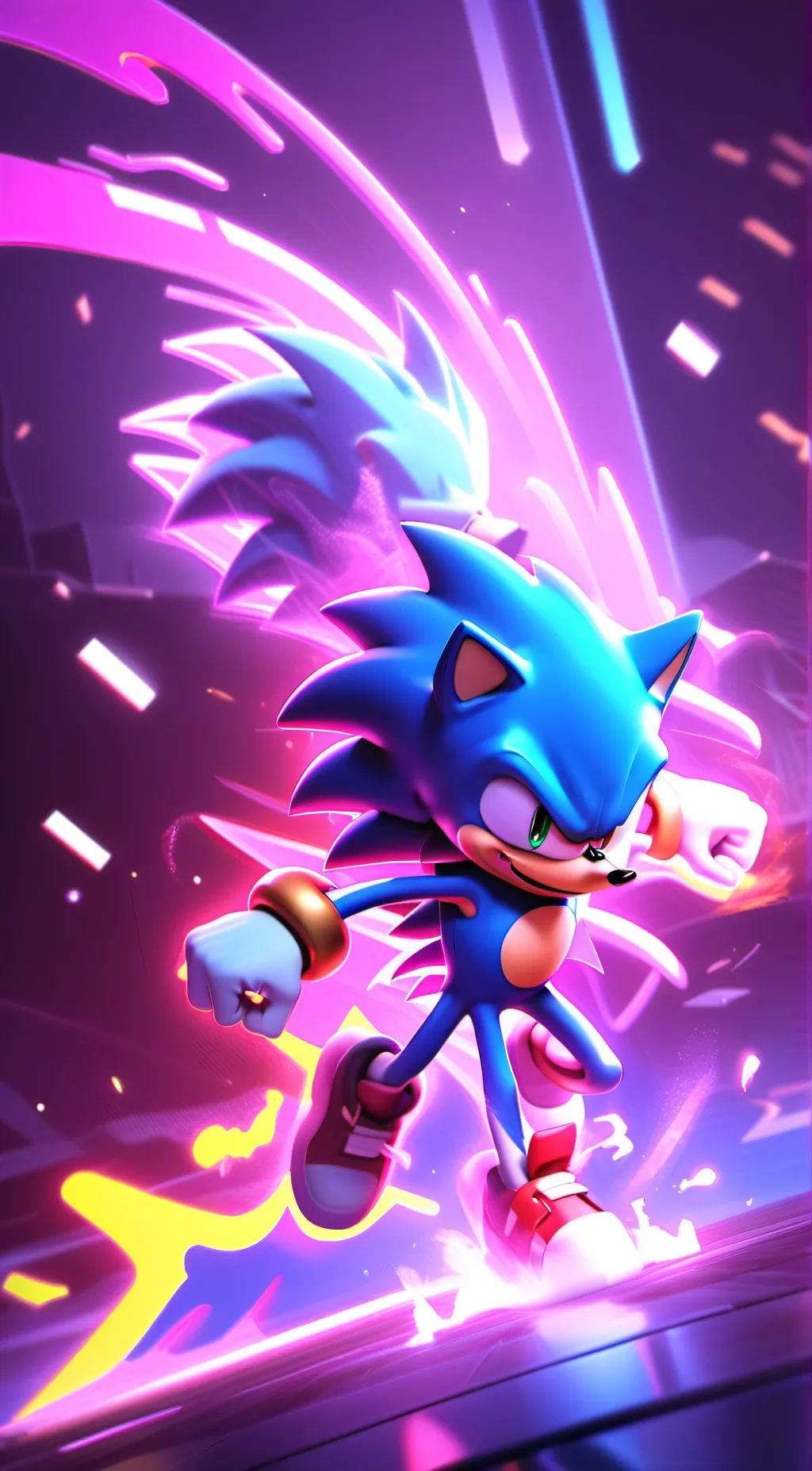 ai character: sonic background