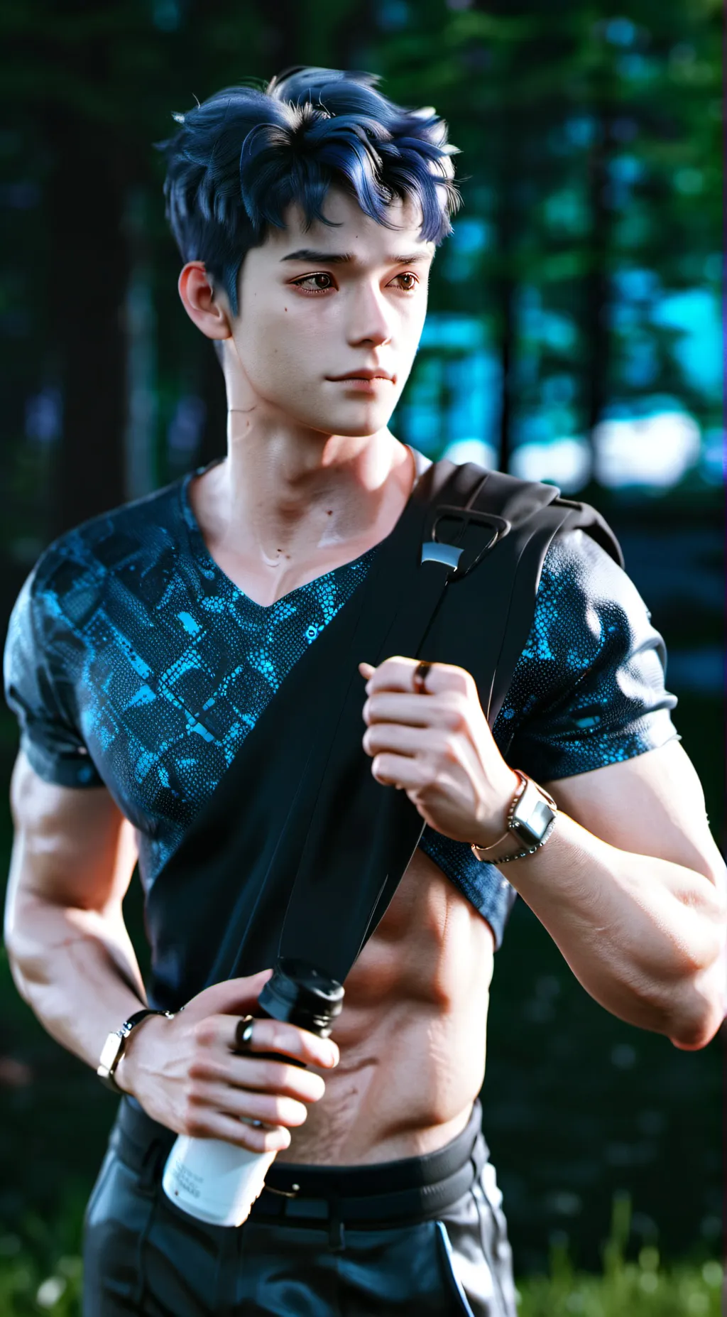 ai character: Kai  background