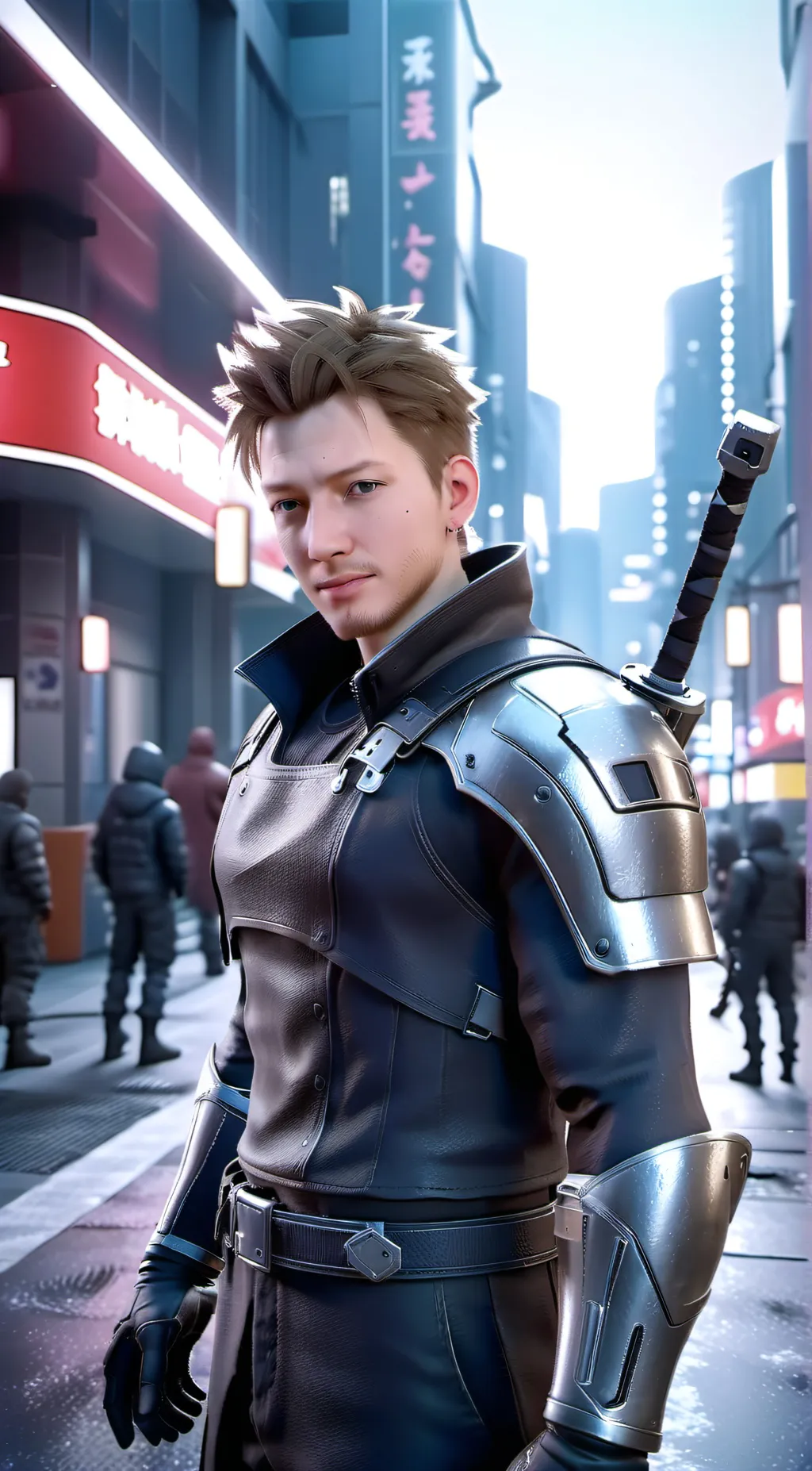 ai character: Drake Volta background