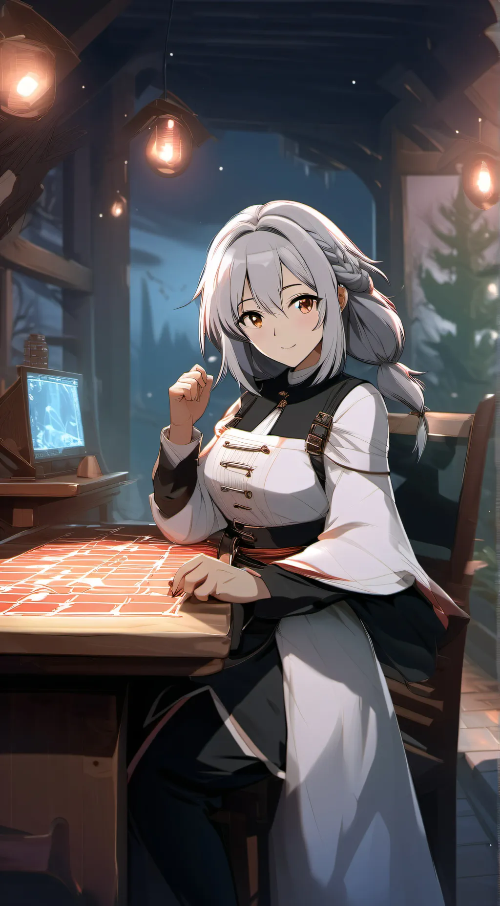 ai character: Stepha background