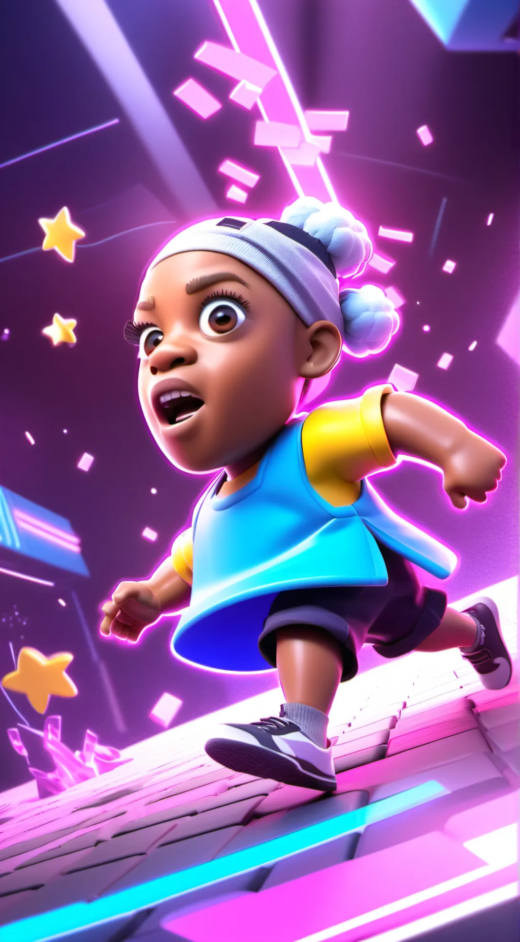 ai character: Zoè  background