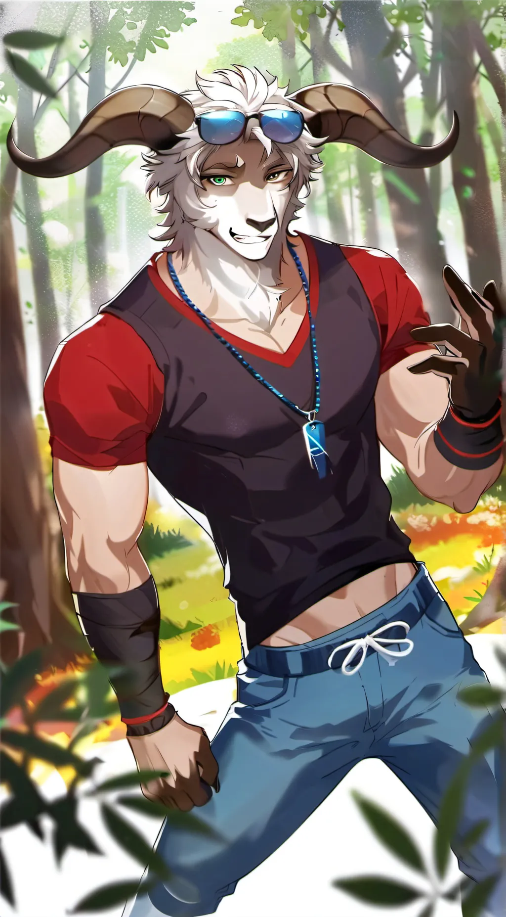 ai character: Mitchell Henry background