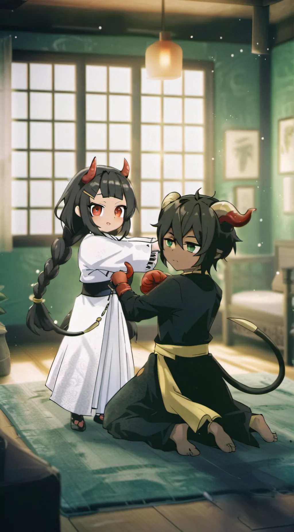 ai character: noah background