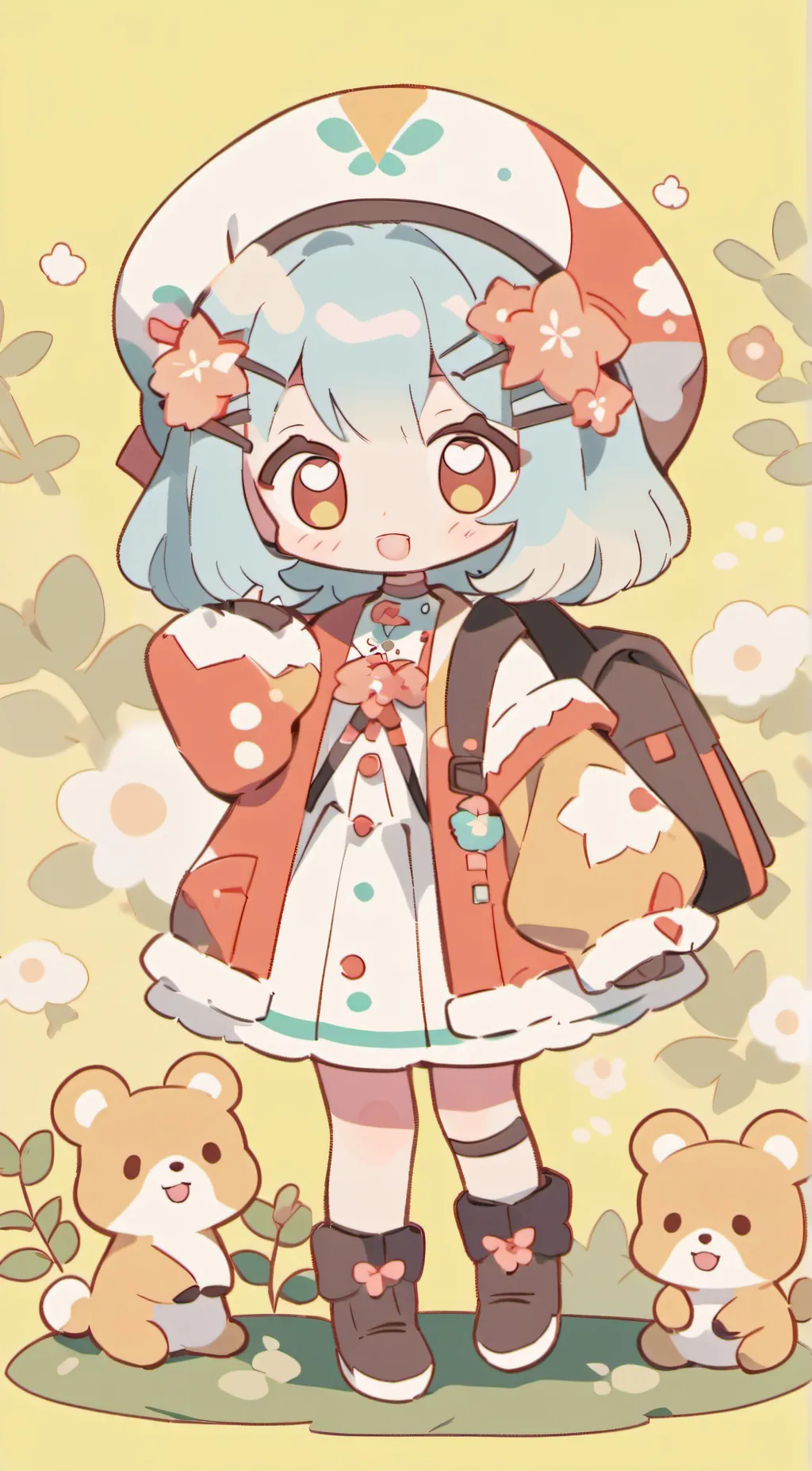 ai character: olivia  background