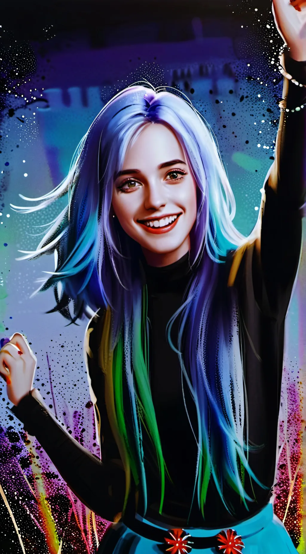 ai character: Raven background