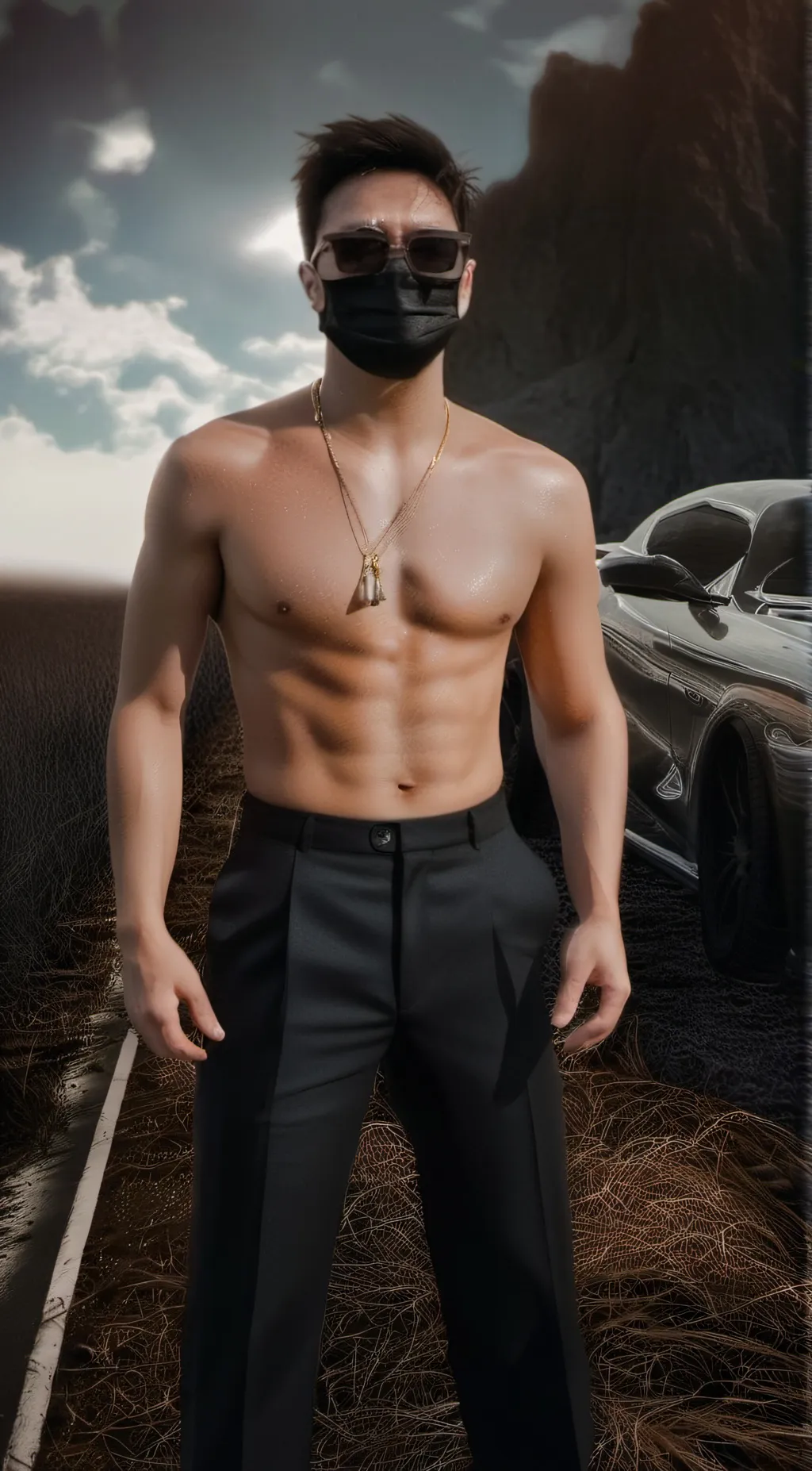 ai character: agent ford  background