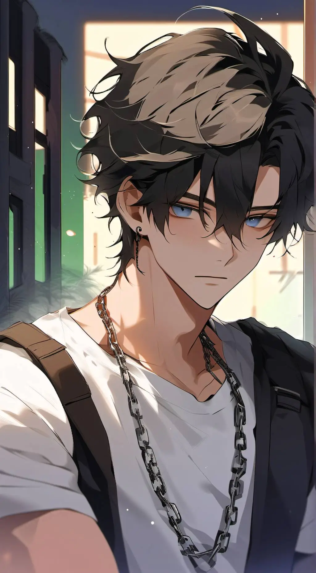 ai character: °•Sebastian°• background