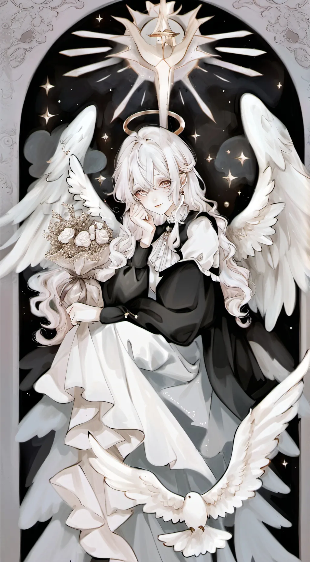 ai character: Leah background