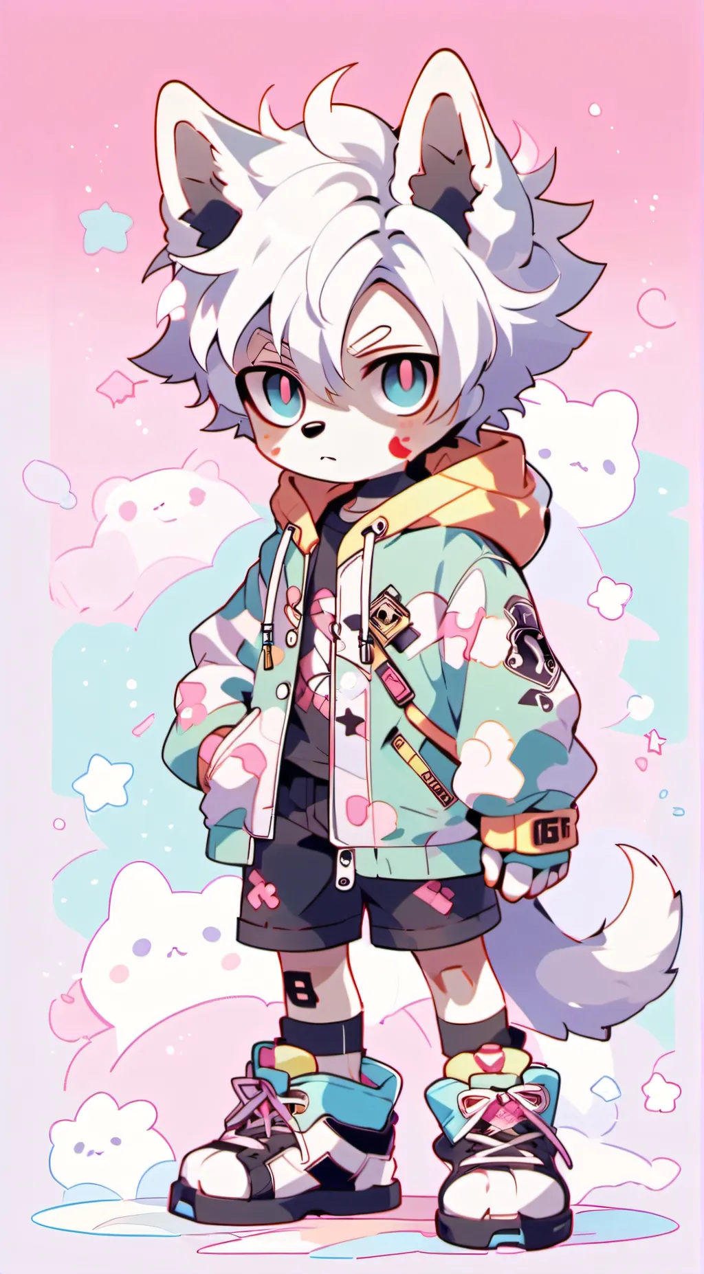 ai character: geo background