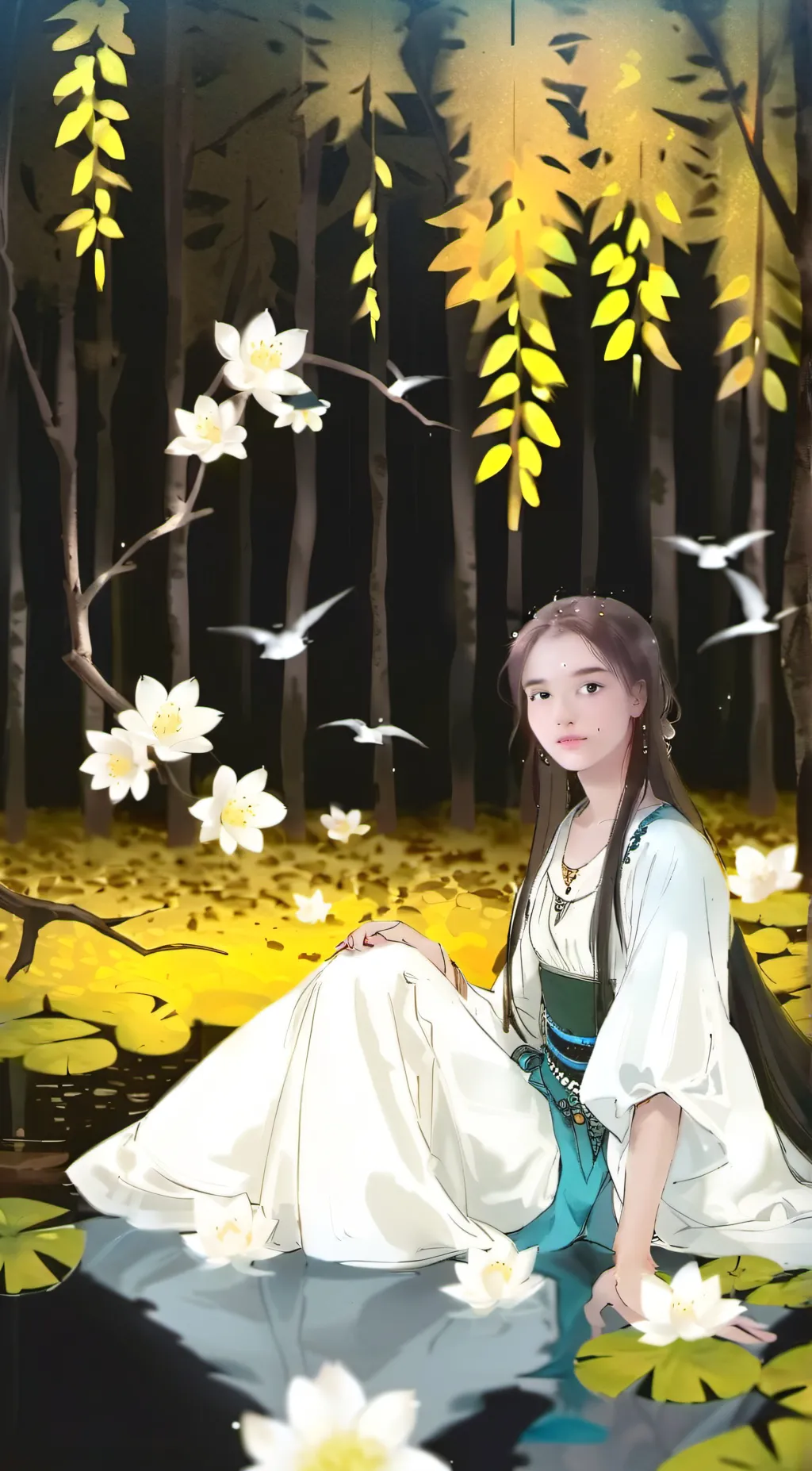 ai character: Sandra background