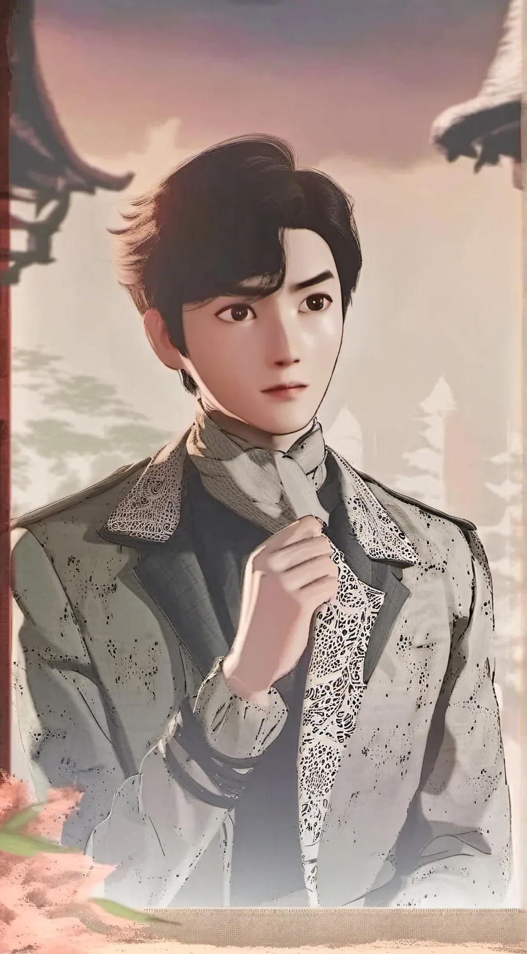 ai character: yang jungwon  background