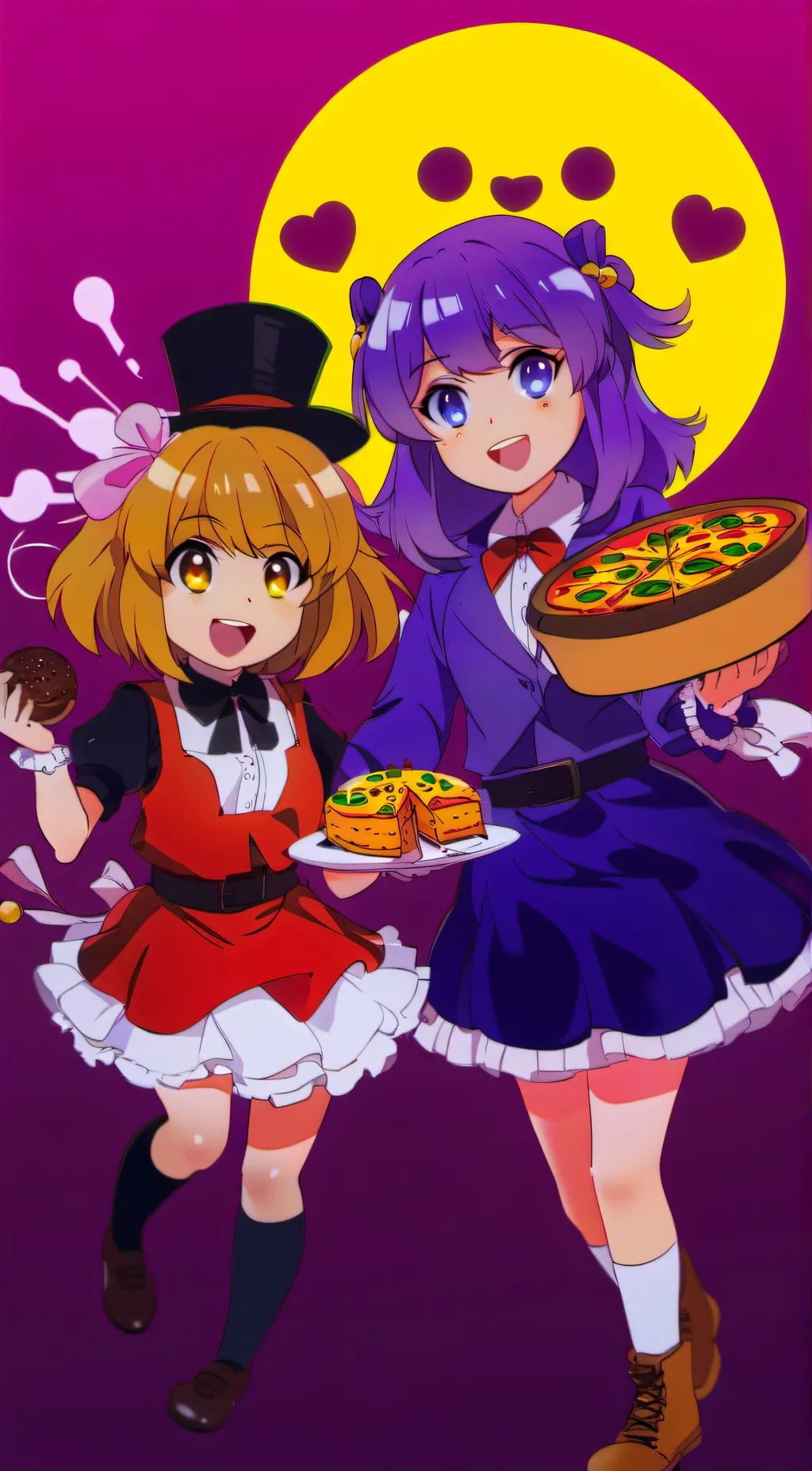 ai character: Fnia nights background