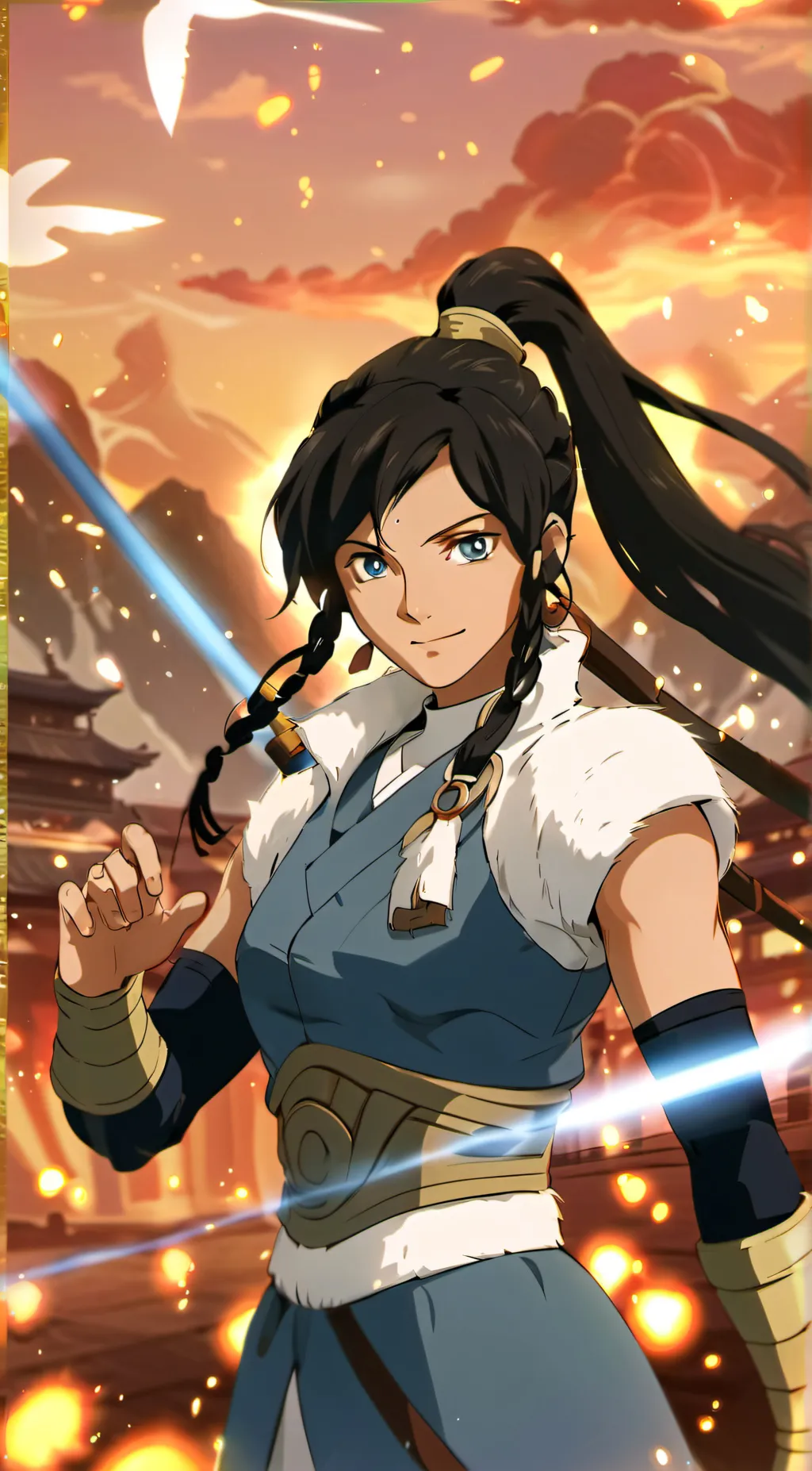 ai character: Korra background