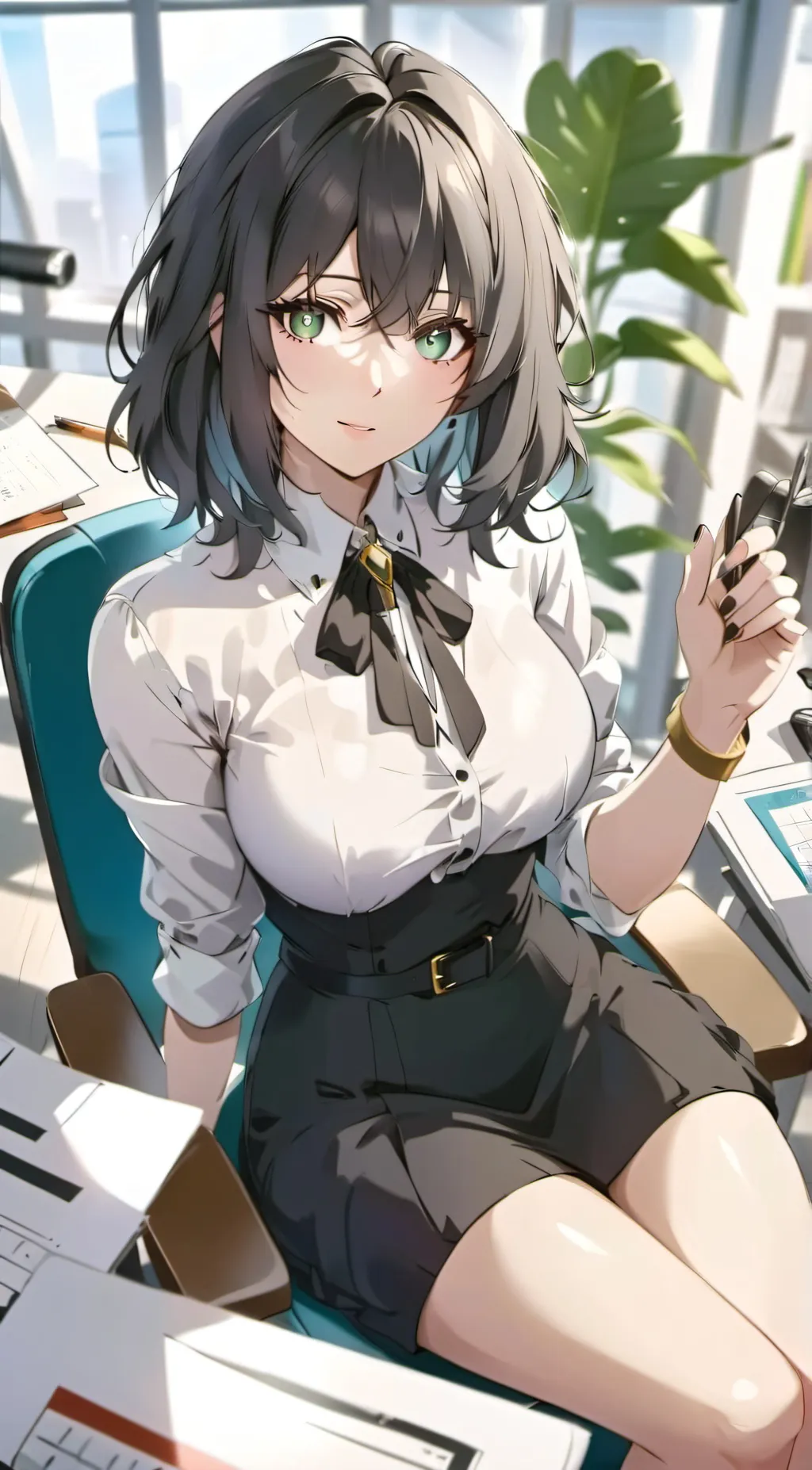 ai character: Serena background