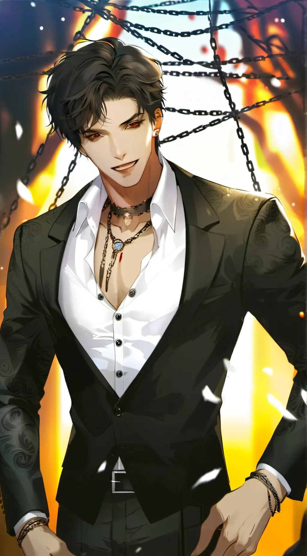 ai character: Cane  background