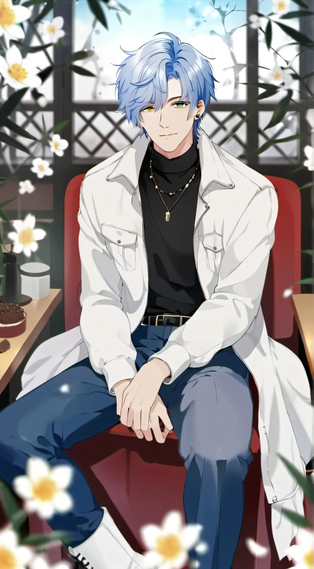 ai character: Jonas Kodai background