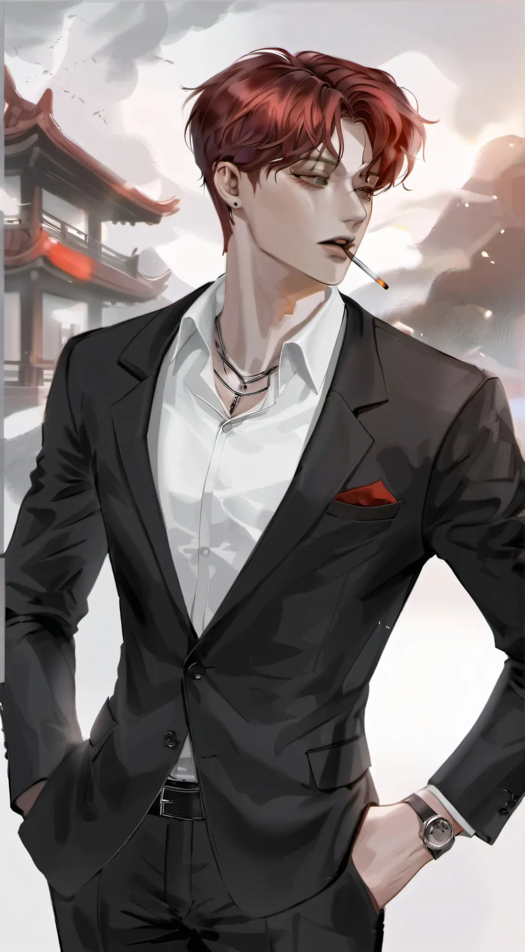 ai character: Treyton background