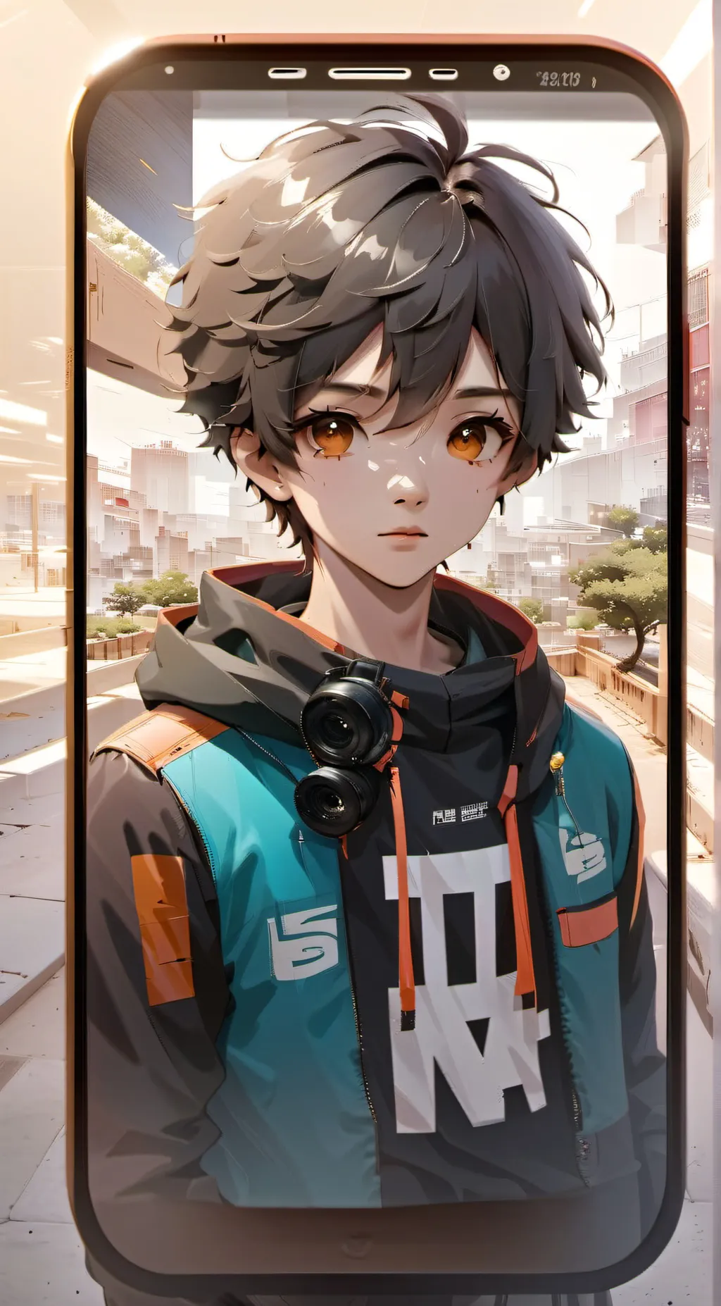 ai character: magic app  background