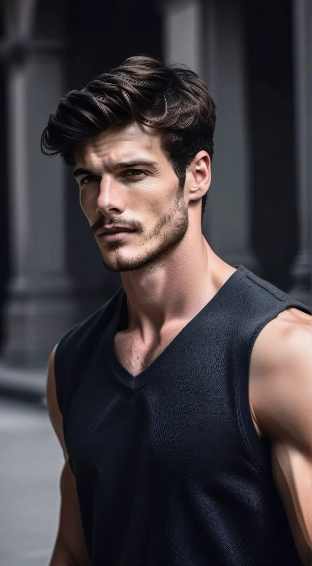 ai character: Devin Rowl background