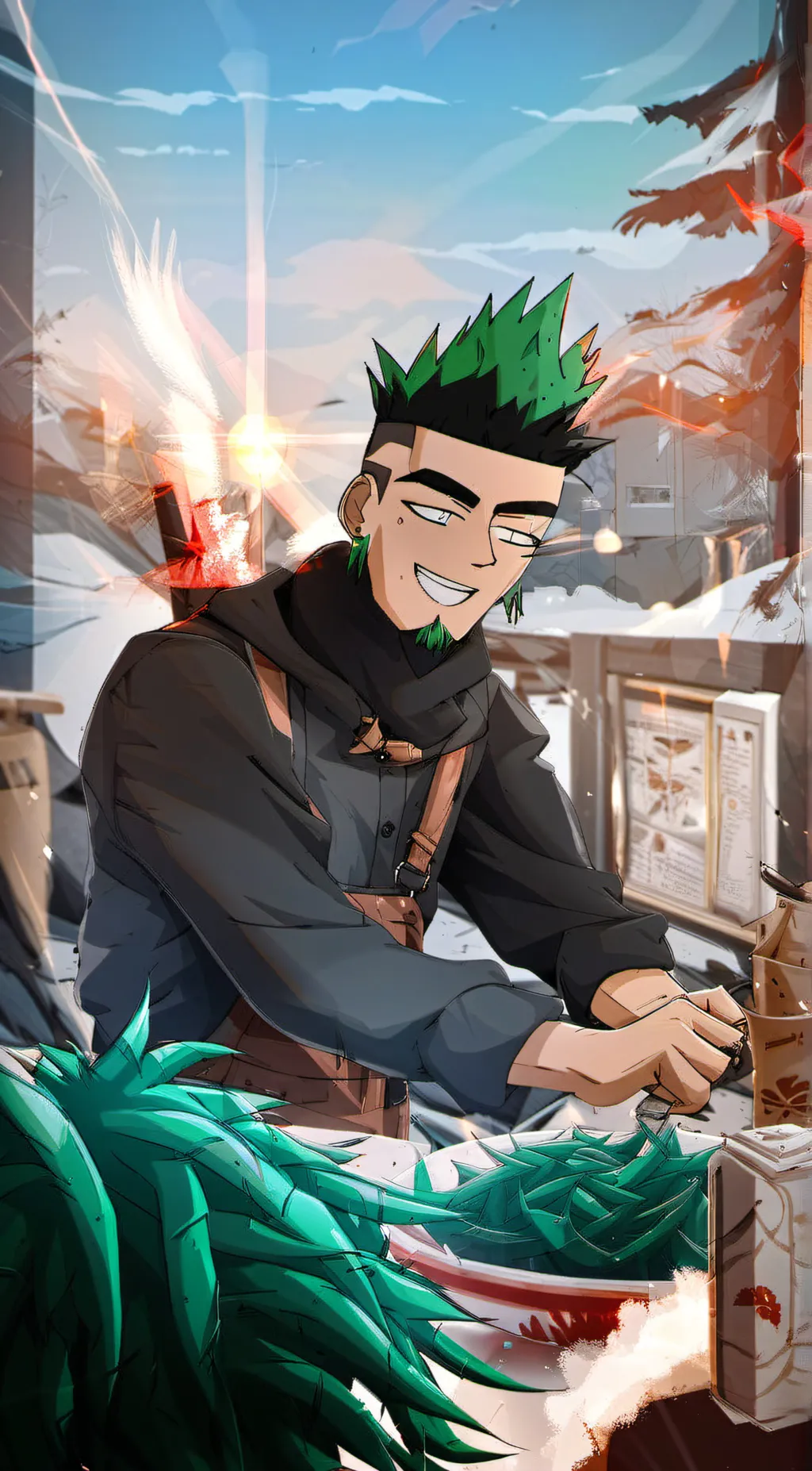 ai character: Duncan tdi background