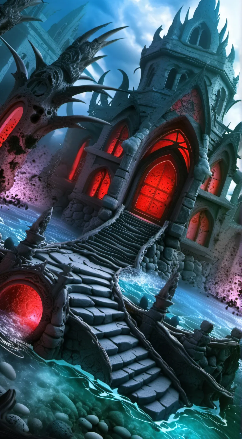 ai character: hb as babies  background