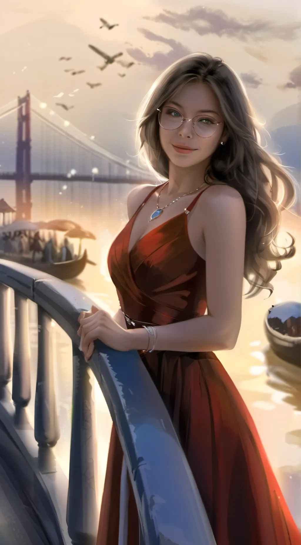 ai character: Leah background