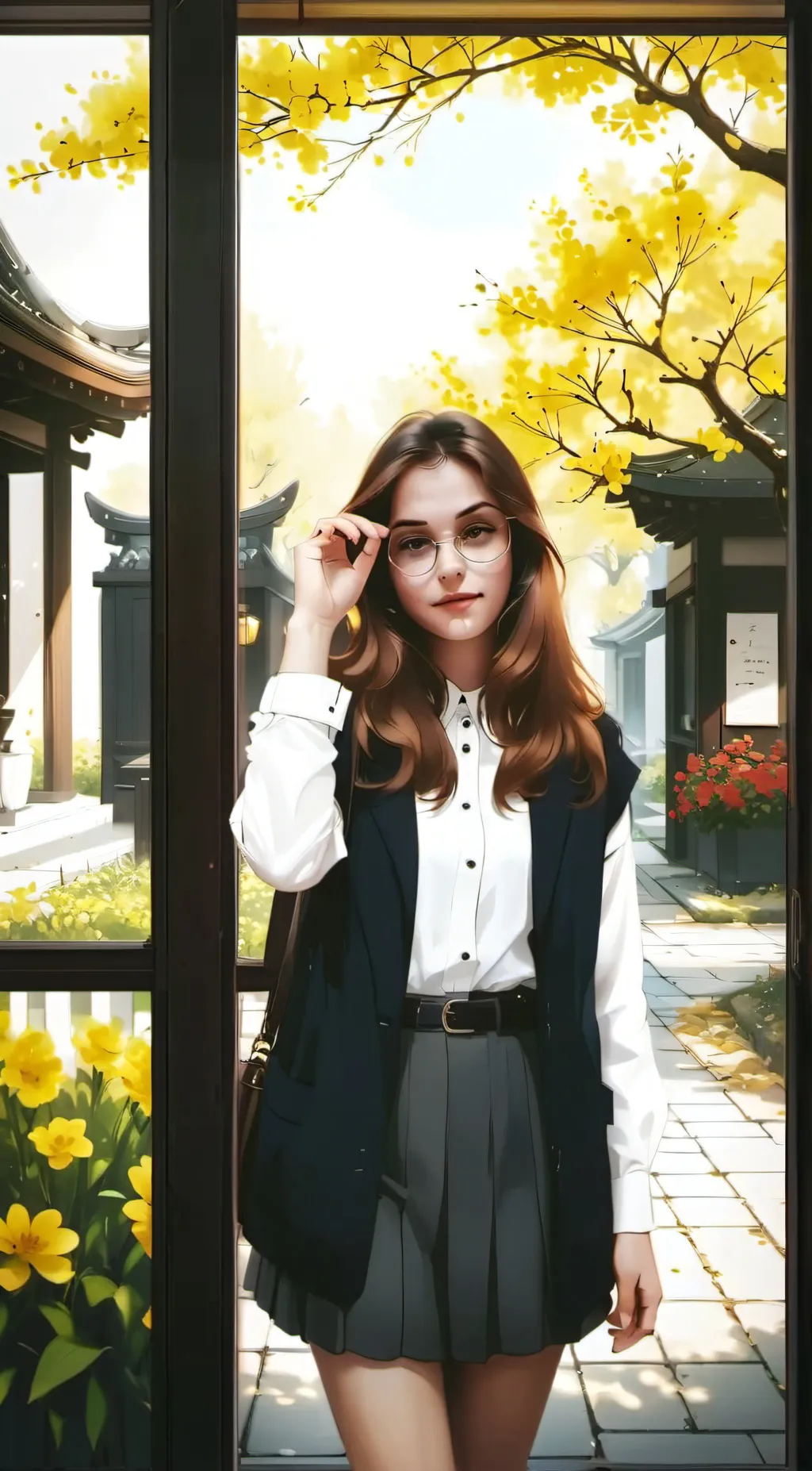 ai character: Natacha background