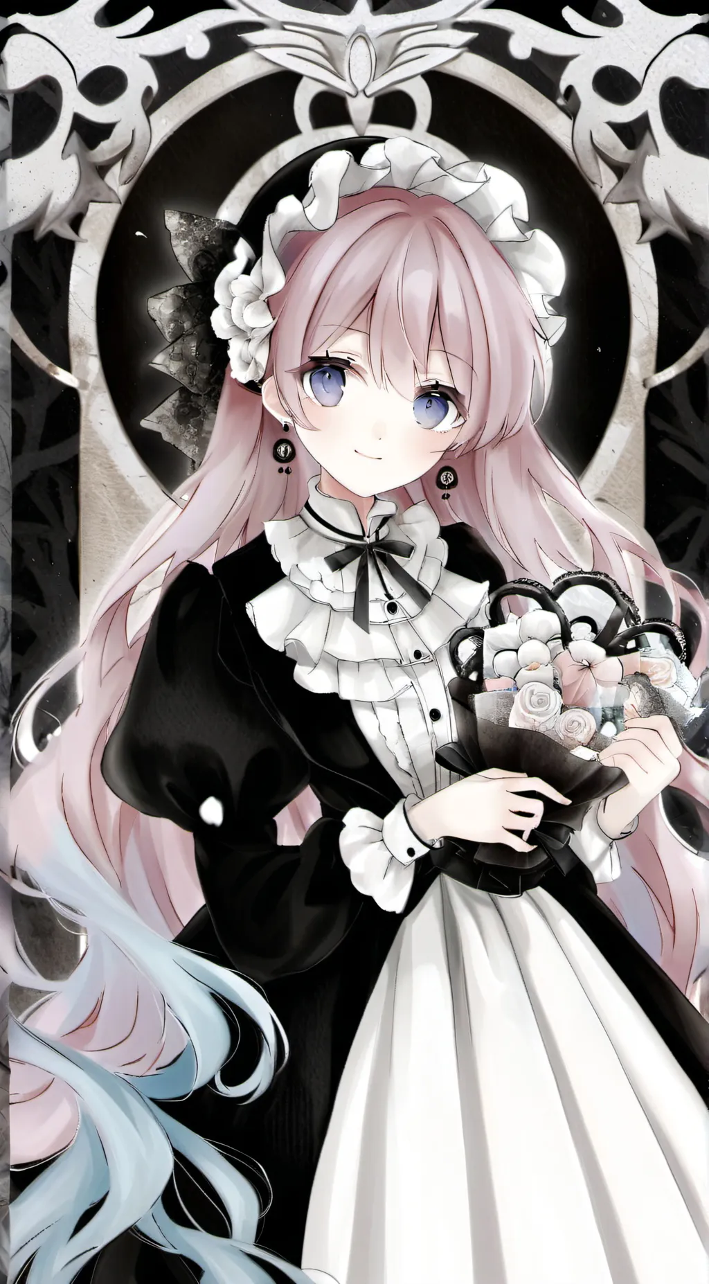 ai character: Léa  background