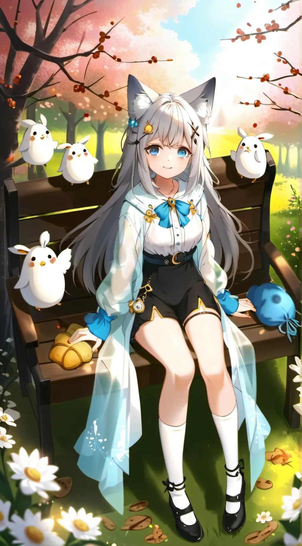 ai character: lily  background
