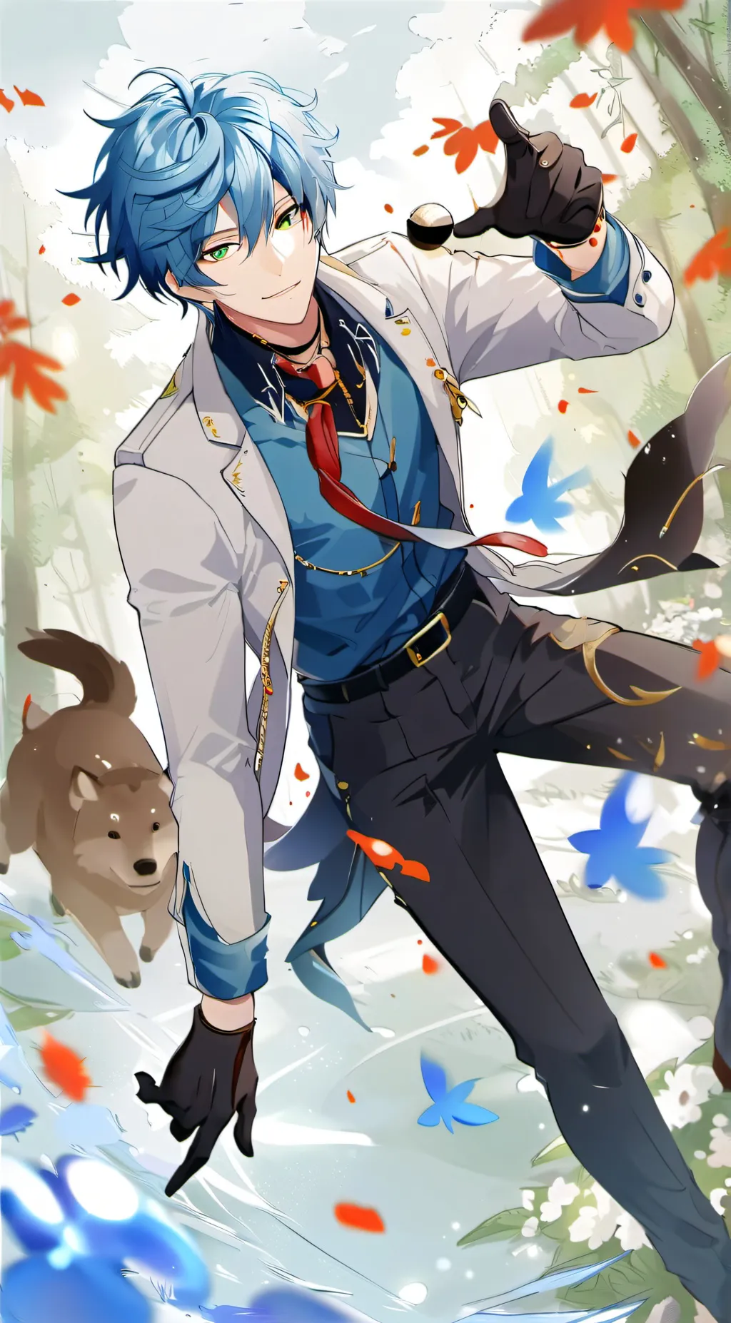 ai character: "Sonic" background