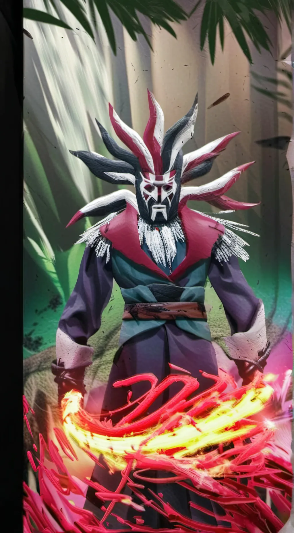 ai character: void king background