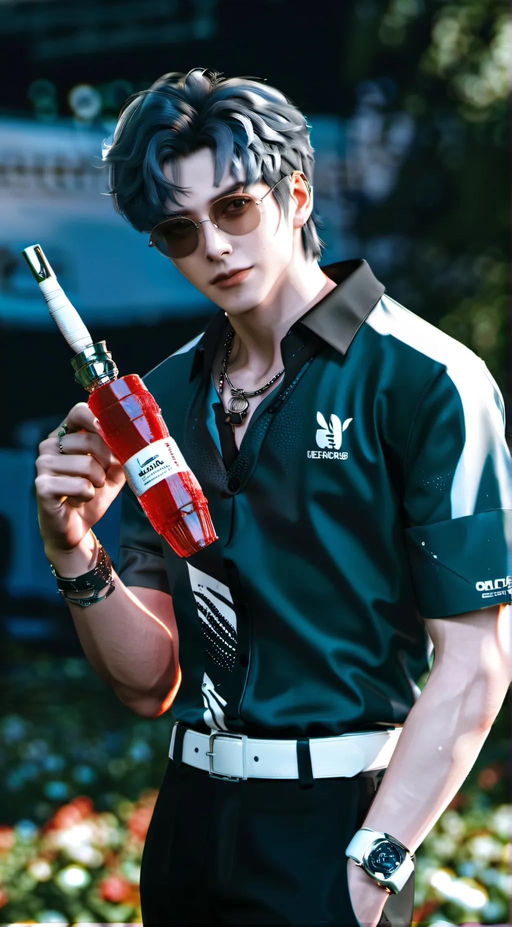 ai character: Jayden  background