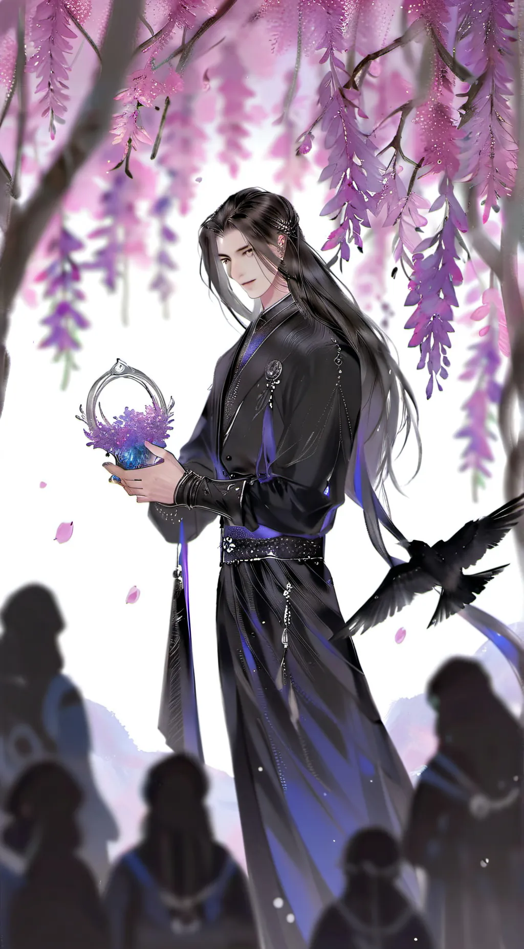 ai character: Lou peo  background