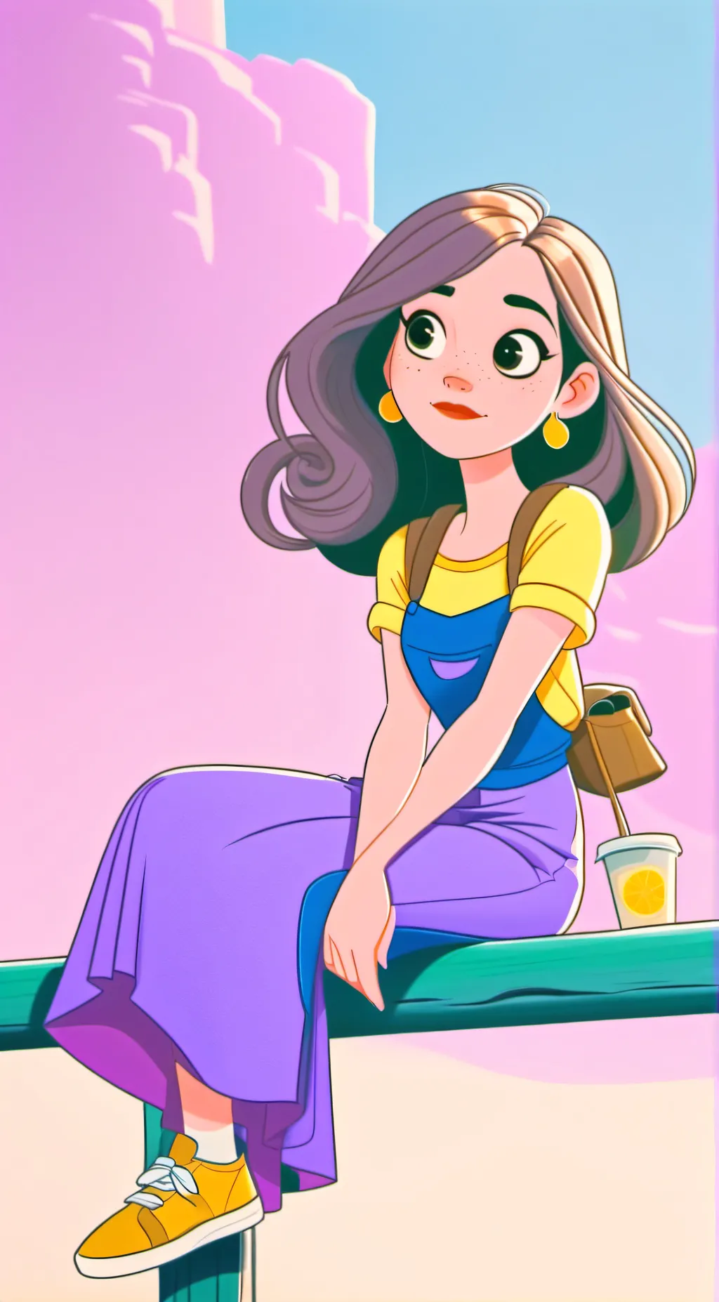 ai character: Mystery person  background